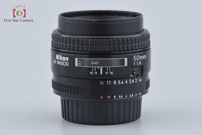 [Used] Nikon AF NIKKOR 50mm f/1.4