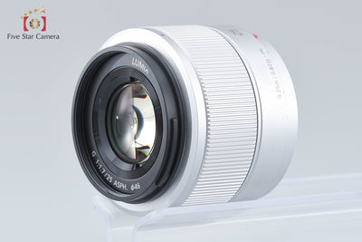 [Used] Panasonic LUMIX G 25mm f/1.7 ASPH. H-H025 Silver