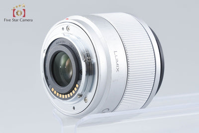 [Used] Panasonic LUMIX G 25mm f/1.7 ASPH. H-H025 Silver
