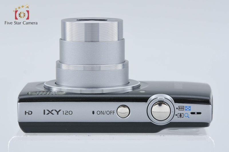 中古】Canon キヤノン IXY 120 ブラック コンパクトデジタルカメラ 元
