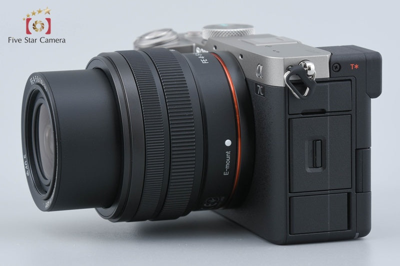 中古】SONY ソニー α7C II ILCE-7CM2 ズームレンズキット シルバー