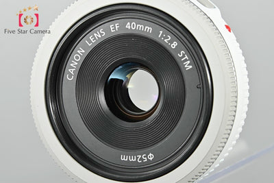 Used Canon EF 40mm f/2.8 STM White