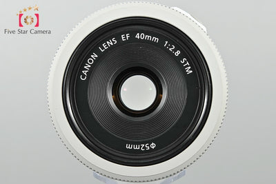Used Canon EF 40mm f/2.8 STM White