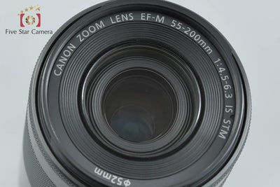 [Used] Canon EF-M 55-200mm f/4.5-6.3 IS STM Black