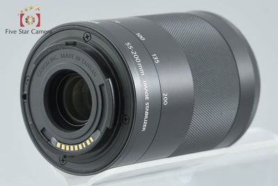 [Used] Canon EF-M 55-200mm f/4.5-6.3 IS STM Black