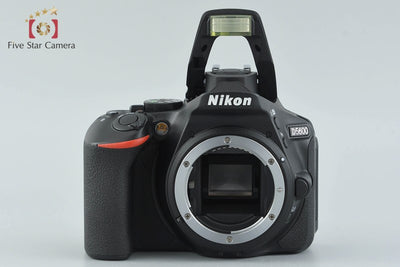 [Used] Nikon D5600 Double Zoom Kit with Original Box