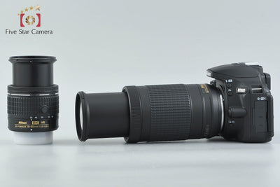[Used] Nikon D5600 Double Zoom Kit with Original Box