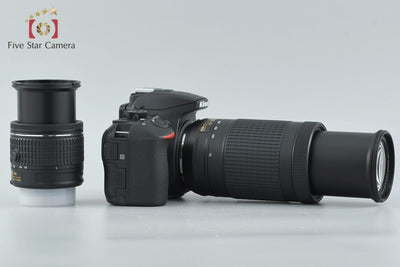 [Used] Nikon D5600 Double Zoom Kit with Original Box