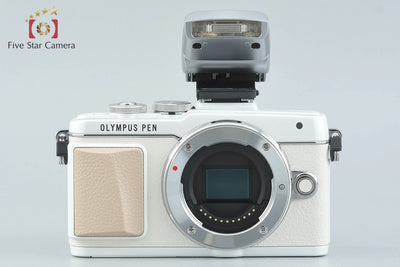 [Used] OLYMPUS Olympus PEN Lite E-PL7 14-42mm EZ Lens Kit White, Low Shutter Count