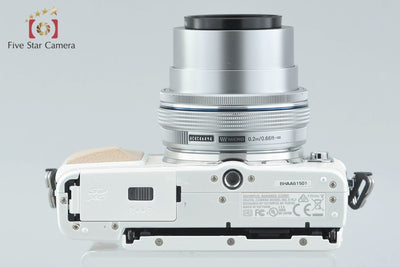 [Used] OLYMPUS Olympus PEN Lite E-PL7 14-42mm EZ Lens Kit White, Low Shutter Count