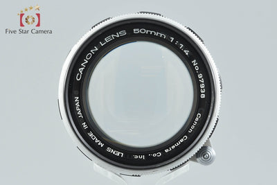 [Used] Canon 50mm f/1.4 L39 Leica Screw Mount