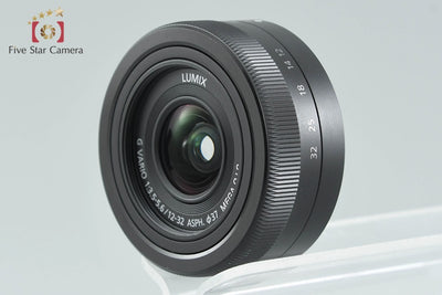 [Used] Panasonic LUMIX DC-GF90 Black + G VARIO 12-32mm f/3.5-5.6 ASPH. MEGA O.I.S. Low Shutter Count