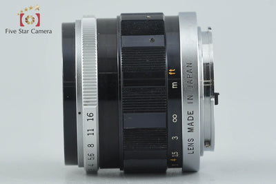 [Used] OLYMPUS G.ZUIKO AUTO-S 40mm f/1.4 PEN F-mount