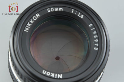 [Used] Nikon Nikkor Ai-S 50mm f/1.4