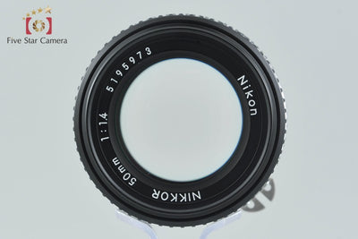 [Used] Nikon Nikkor Ai-S 50mm f/1.4