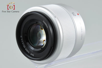 【Used】Panasonic LUMIX G 25mm f/1.7 ASPH. H-H025 Silver