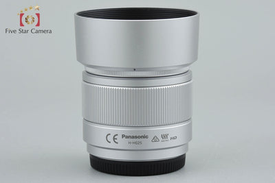 【Used】Panasonic LUMIX G 25mm f/1.7 ASPH. H-H025 Silver