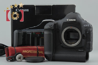[Used] Canon EOS 1D Mark IV Digital SLR Camera with Original Box