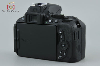 [Used] Nikon D5500 Black Double Zoom Kit, Low Shutter Count