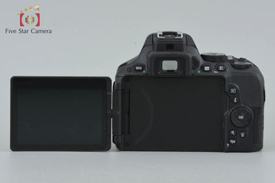 [Used] Nikon D5500 Black Double Zoom Kit, Low Shutter Count