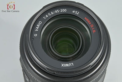 Used Panasonic LUMIX G VARIO 45-200mm f/4-5.6 MEGA O.I.S. H-FS045200