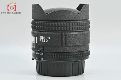 【中古】Nikon ニコン AF Fisheye NIKKOR 16mm f/2.8 D 元箱付き