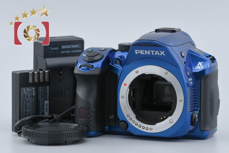[Used] PENTAX Pentax K-30 Crystal Blue Digital SLR Camera
