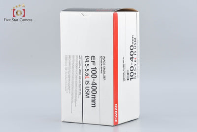 [Used] Canon EF 100-400mm f/4.5-5.6 L IS USM with original box