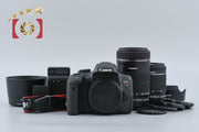 [Used] Canon EOS Kiss X8i Double Zoom Kit