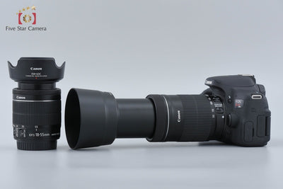[Used] Canon EOS Kiss X8i Double Zoom Kit