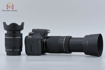 [Used] Canon EOS Kiss X8i Double Zoom Kit