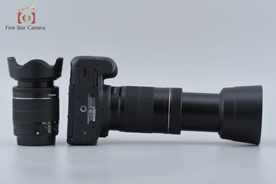 [Used] Canon EOS Kiss X8i Double Zoom Kit