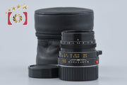 [Used] Leica Summicron-M 50mm f/2 E39 3rd Generation Black