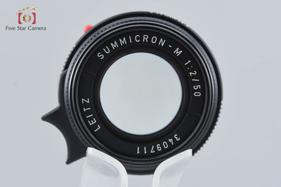 [Used] Leica Summicron-M 50mm f/2 E39 3rd Generation Black