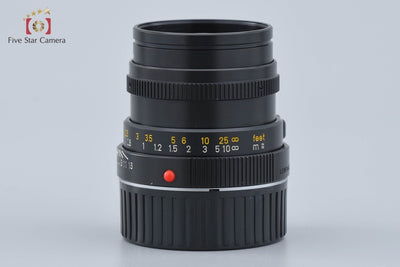 [Used] Leica Summicron-M 50mm f/2 E39 3rd Generation Black