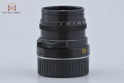 [Used] Leica Summicron-M 50mm f/2 E39 3rd Generation Black