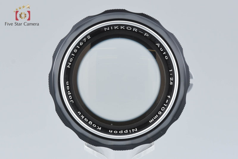 中古】Nikon ニコン NIKKOR-P AUTO 105mm f/2.5 – Five Star Camera