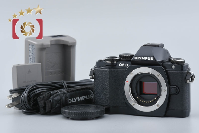 【中古】OLYMPUS オリンパス OM-D E-M10 ブラック ミラーレス一眼カメラ