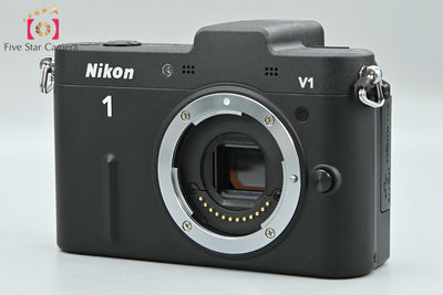 [Used] Nikon 1 V1 Black Mirrorless Camera, Low Shutter Count