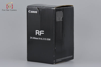 [Used] Canon RF 24-240mm f/4-6.3 IS USM with original box
