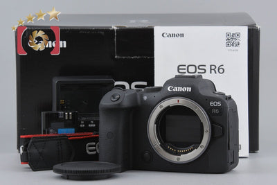 [Used] Canon EOS R6 Mirrorless Interchangeable Lens Camera, Low Shutter Count, With Original Box