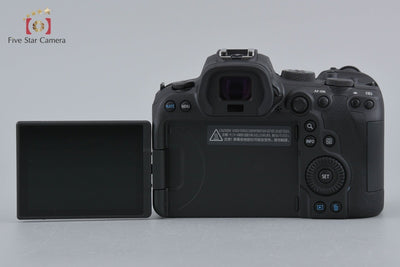 [Used] Canon EOS R6 Mirrorless Interchangeable Lens Camera, Low Shutter Count, With Original Box