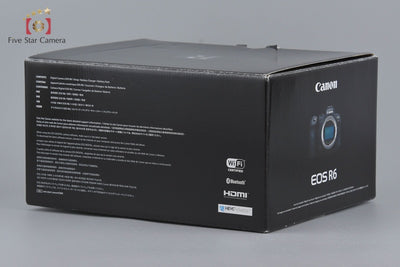 [Used] Canon EOS R6 Mirrorless Interchangeable Lens Camera, Low Shutter Count, With Original Box