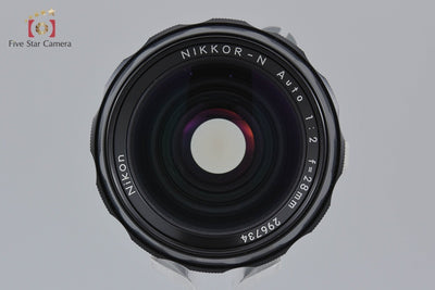 [Used] Nikon NIKKOR-N Auto 28mm f/2 + M2 Extension Ring