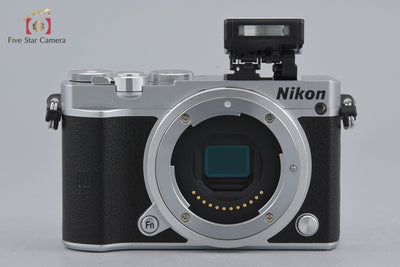 [Used] Nikon 1 J5 Silver Standard Power Zoom Lens Kit, Low Shutter Count