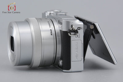 [Used] Nikon 1 J5 Silver Standard Power Zoom Lens Kit, Low Shutter Count