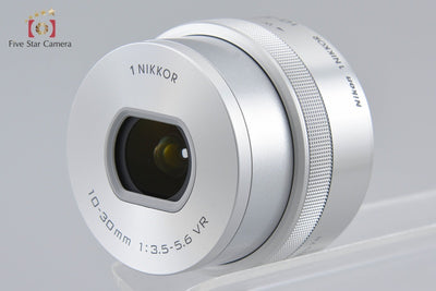 [Used] Nikon 1 J5 Silver Standard Power Zoom Lens Kit, Low Shutter Count