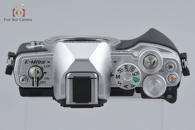 [Used] OLYMPUS Olympus OM-D E-M10 Mark III Silver Mirrorless Interchangeable Lens Camera