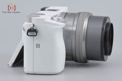 Used: SONY Sony α6000 ILCE-6000L White Power Zoom Lens Kit, Low Shutter Count