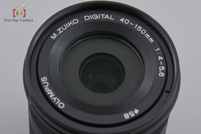 Used: OLYMPUS M.ZUIKO DIGITAL ED 40-150mm f/4-5.6 R Black